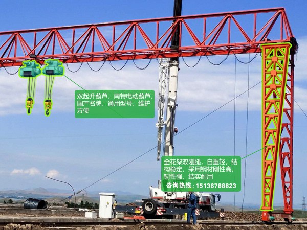 福建三明龙门吊厂家承接上百个国内工程